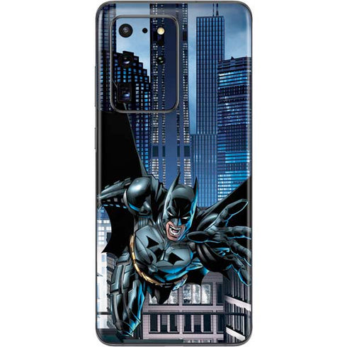 DC Comics Batman Dark Knight Comic Art Action Pose Galaxy S20 Ultra 5G Skin